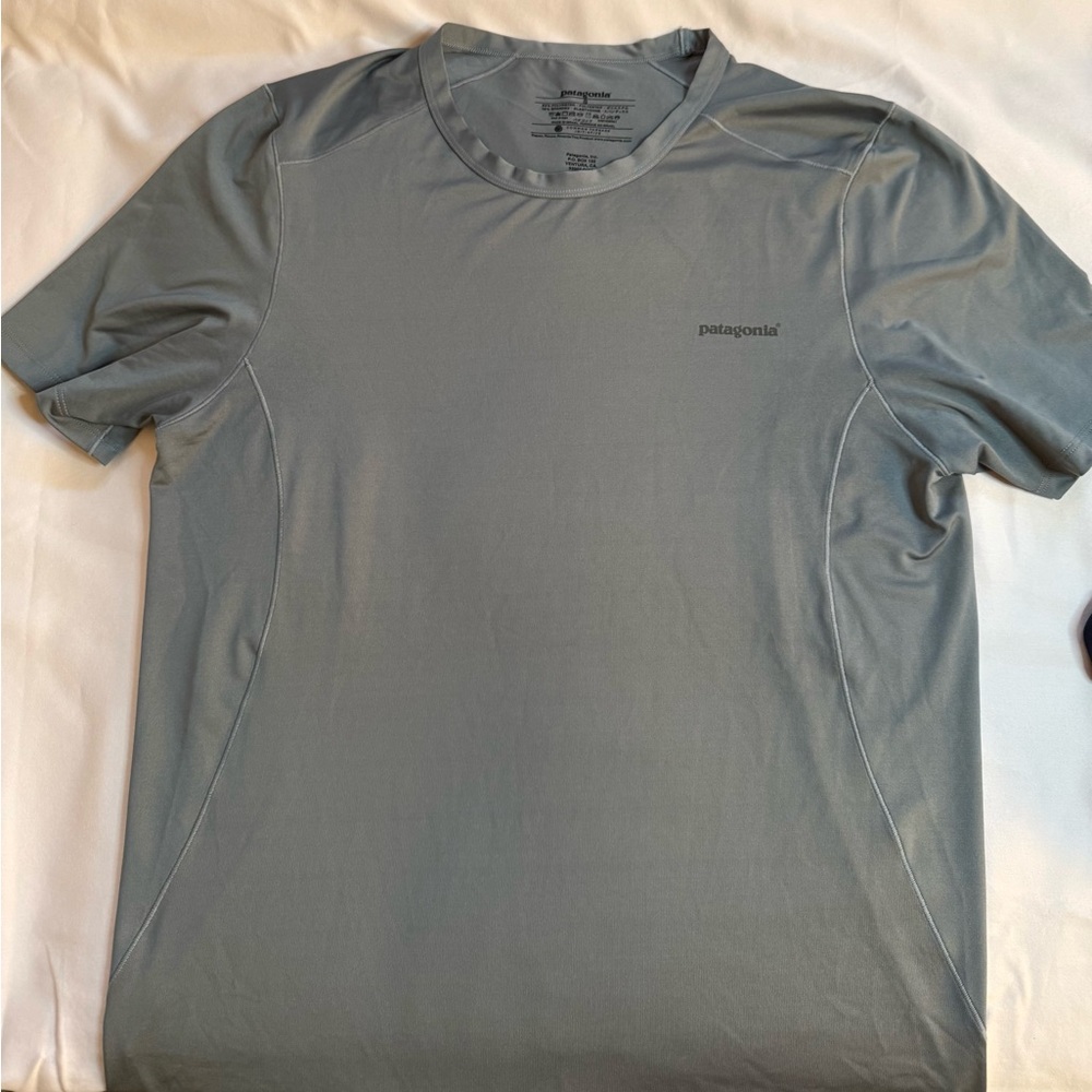 Patagonia Men's Slate Gray Short Sleeve Tee